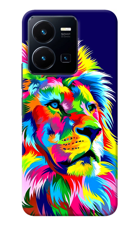 Vector Art Lion Vivo Y35 Back Cover