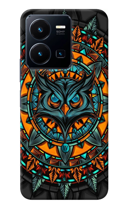 Angry Owl Art Vivo Y35 Back Cover