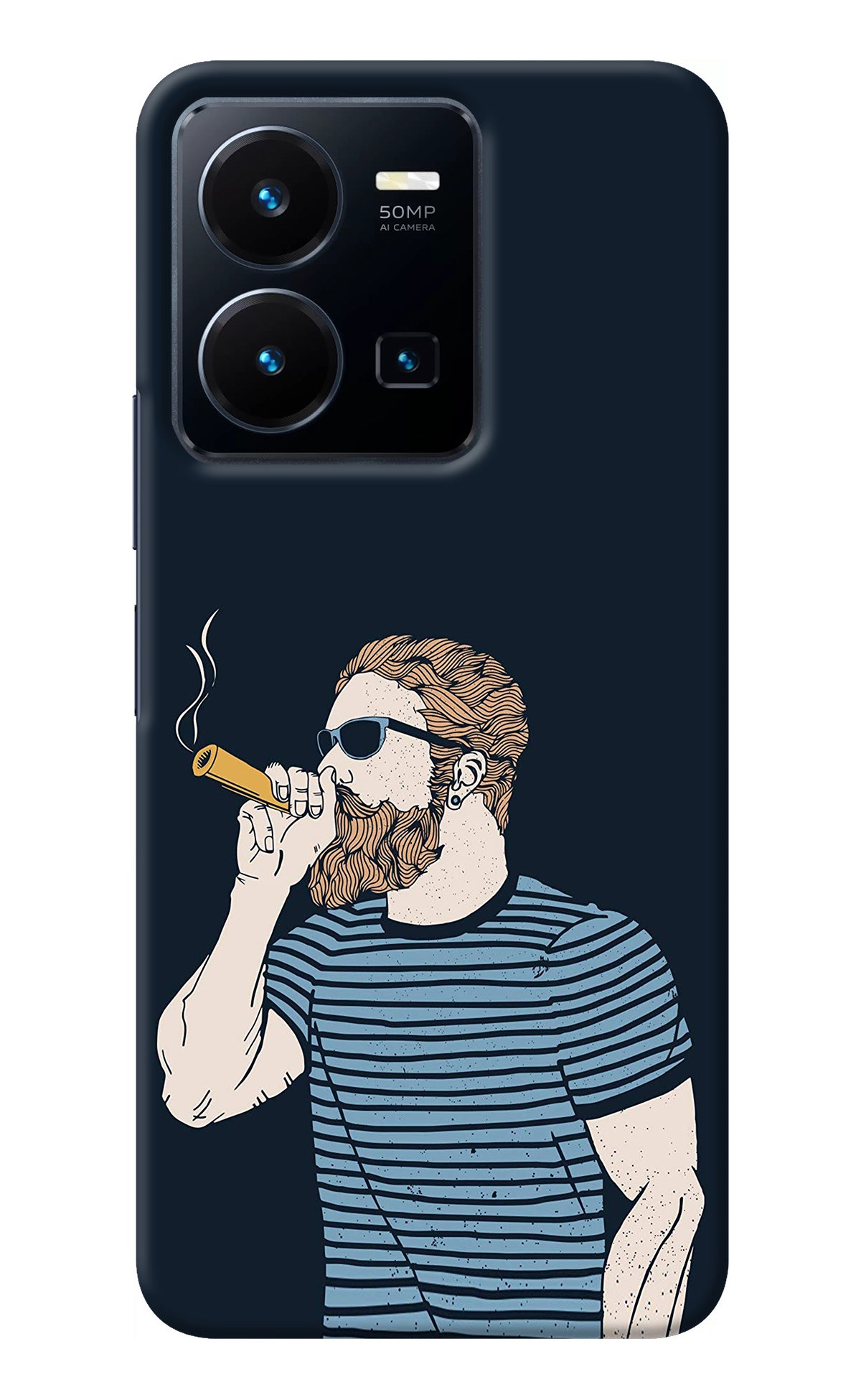 Smoking Vivo Y35 Back Cover