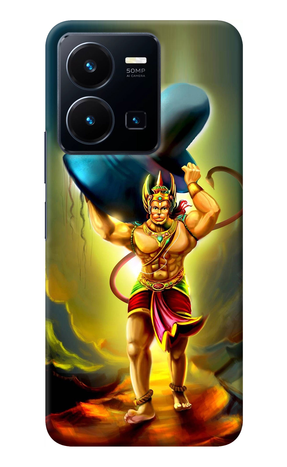 Lord Hanuman Vivo Y35 Back Cover