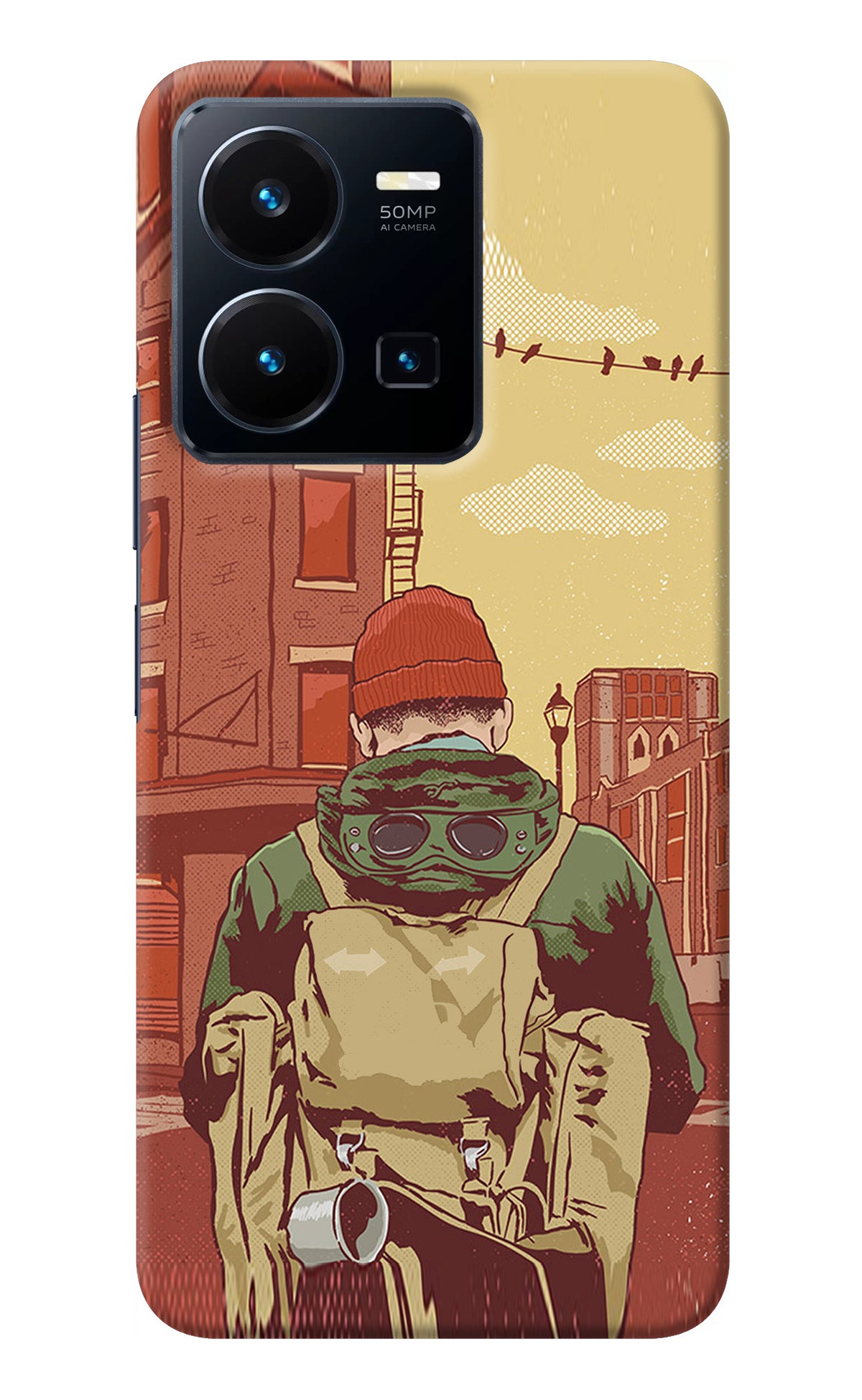 Adventurous Vivo Y35 Back Cover