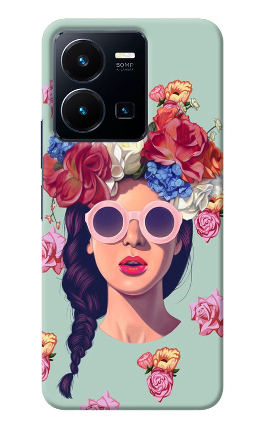 Pretty Girl Vivo Y35 Back Cover