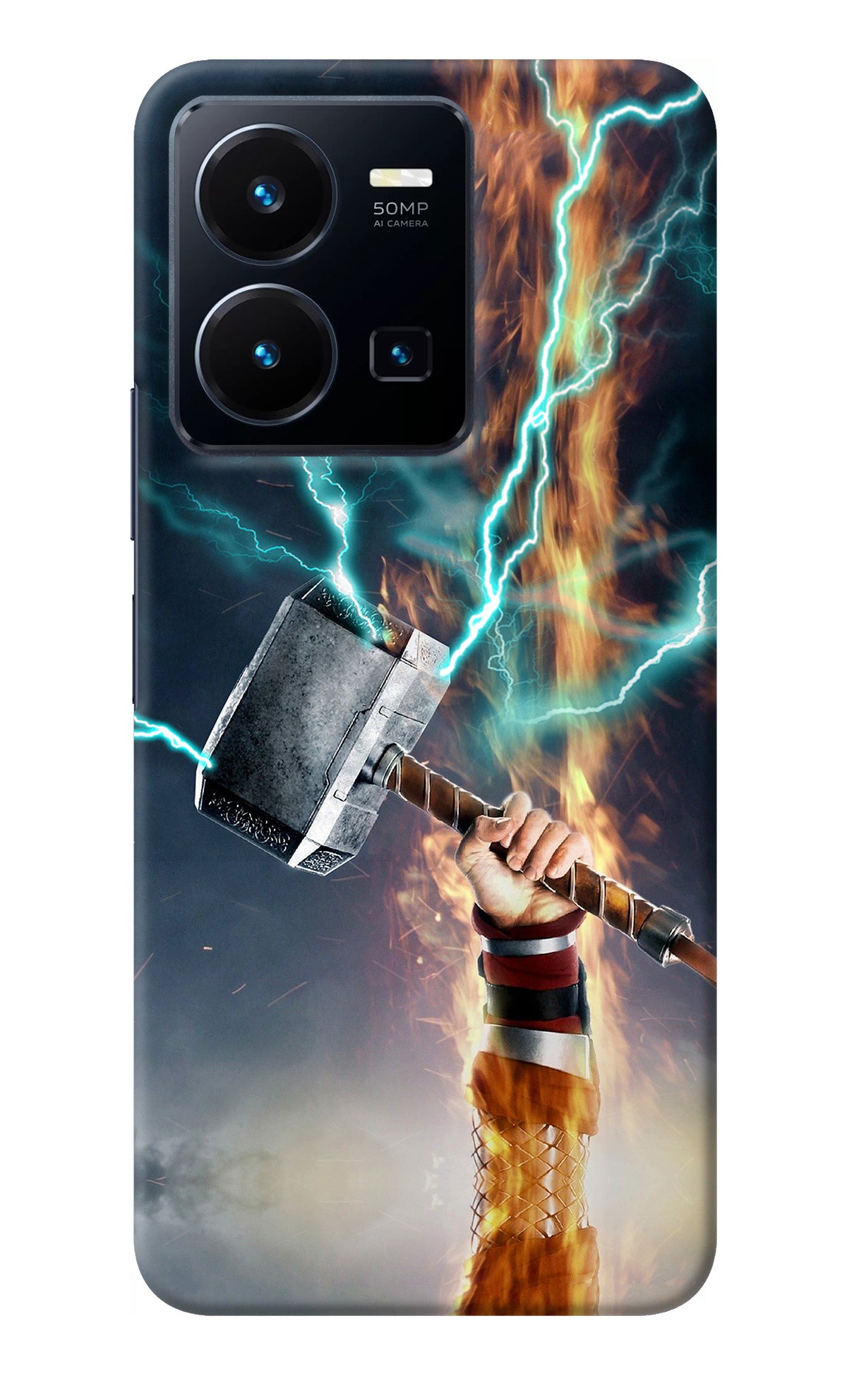 Thor Hammer Mjolnir Vivo Y35 Back Cover