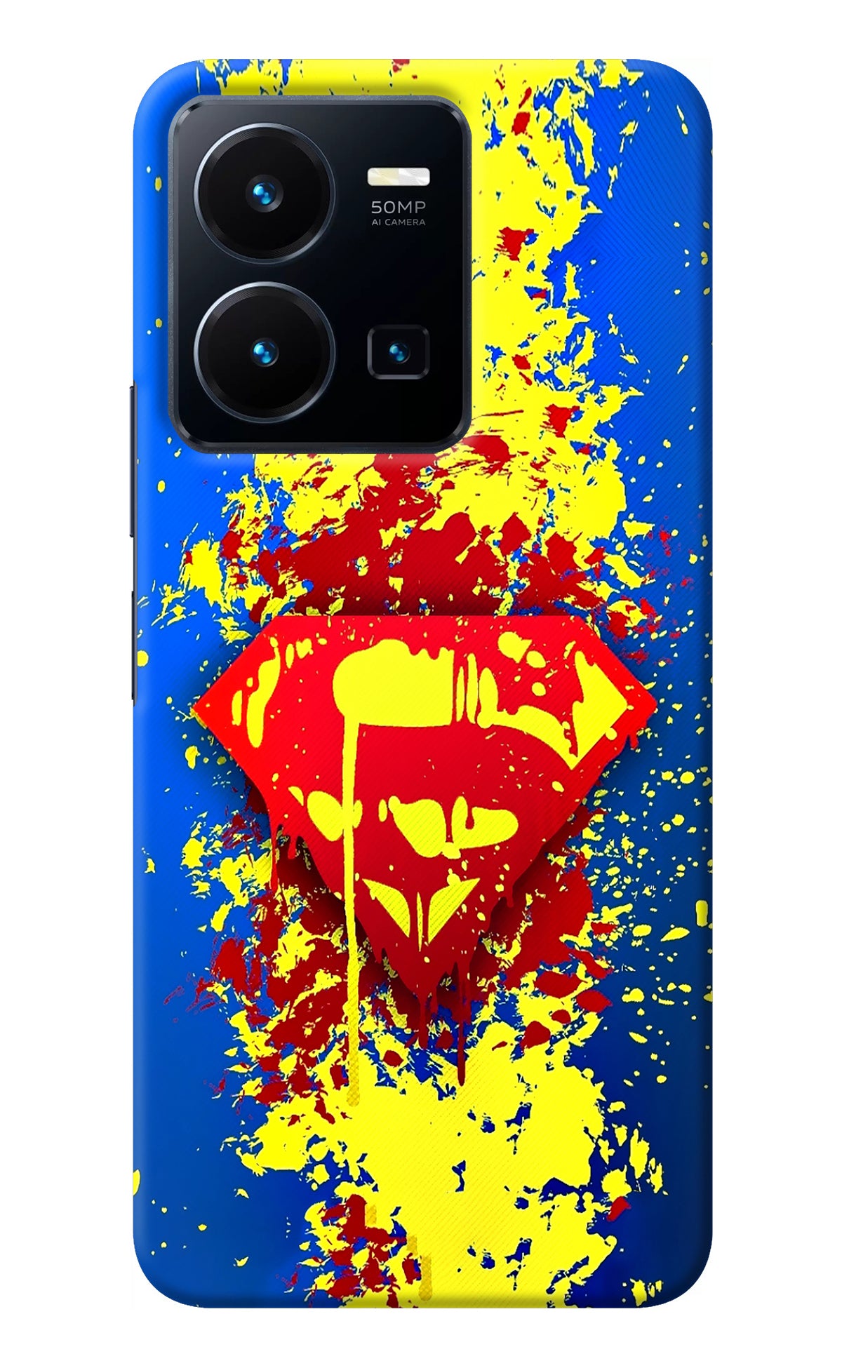 Superman logo Vivo Y35 Back Cover