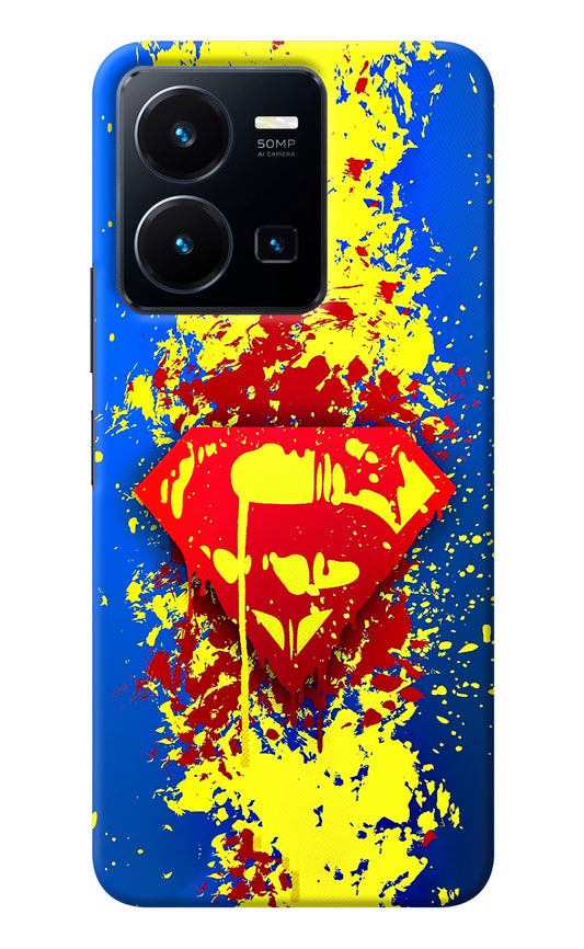 Superman logo Vivo Y35 Back Cover