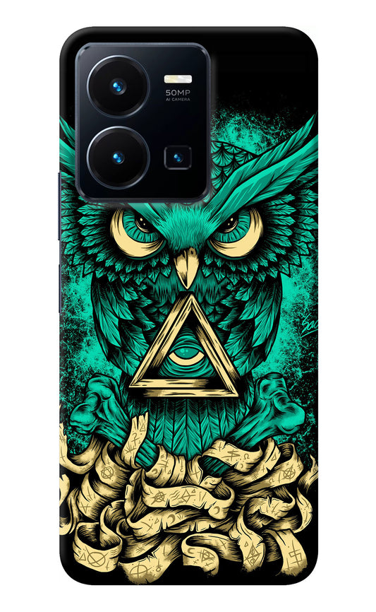 Green Owl Vivo Y35 Back Cover