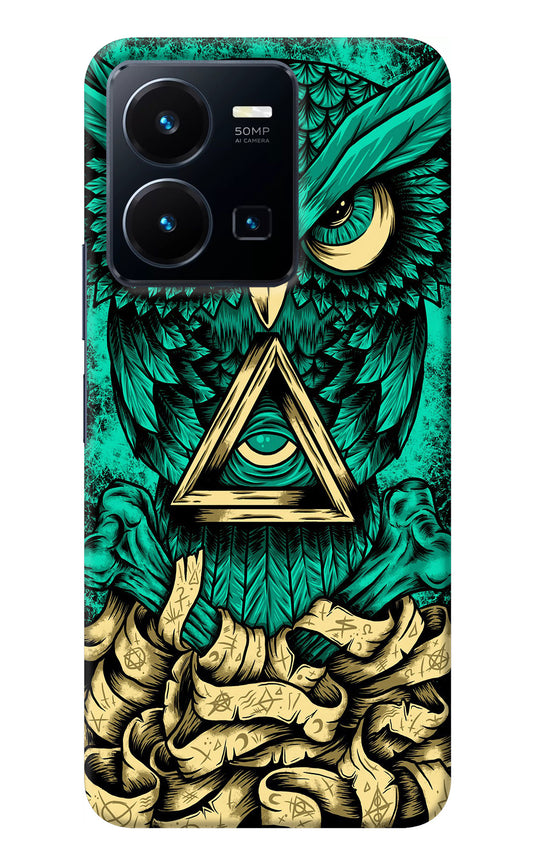 Green Owl Vivo Y35 Back Cover