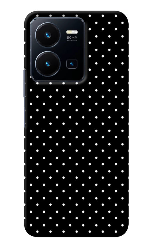 White Dots Vivo Y35 Back Cover