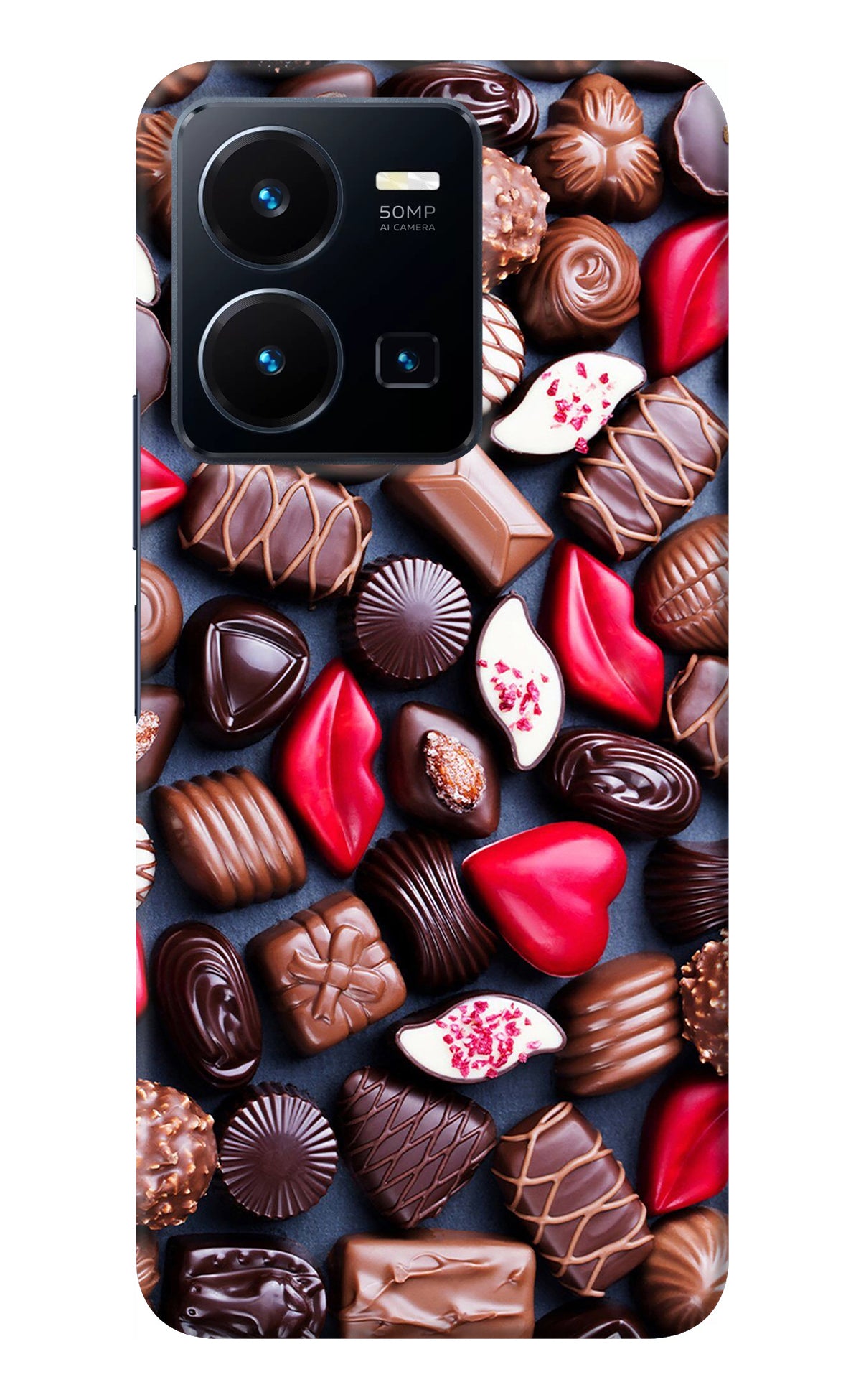 Chocolates Vivo Y35 Back Cover