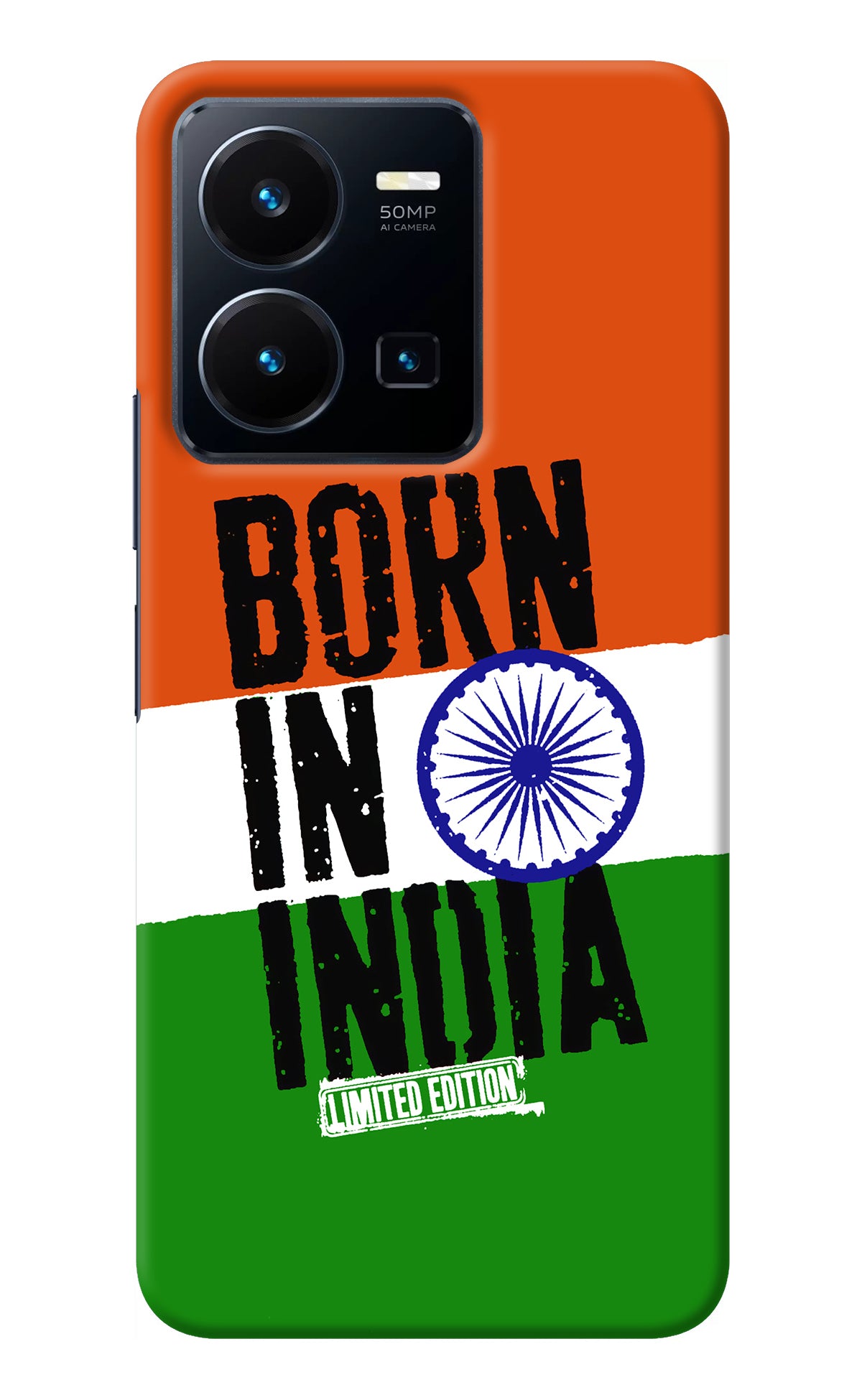 Born in India Vivo Y35 Back Cover