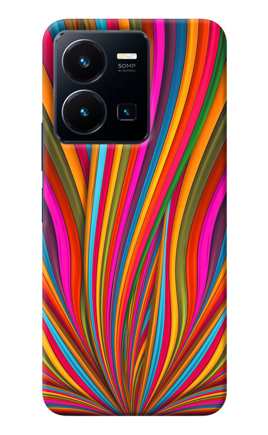 Trippy Wavy Vivo Y35 Back Cover