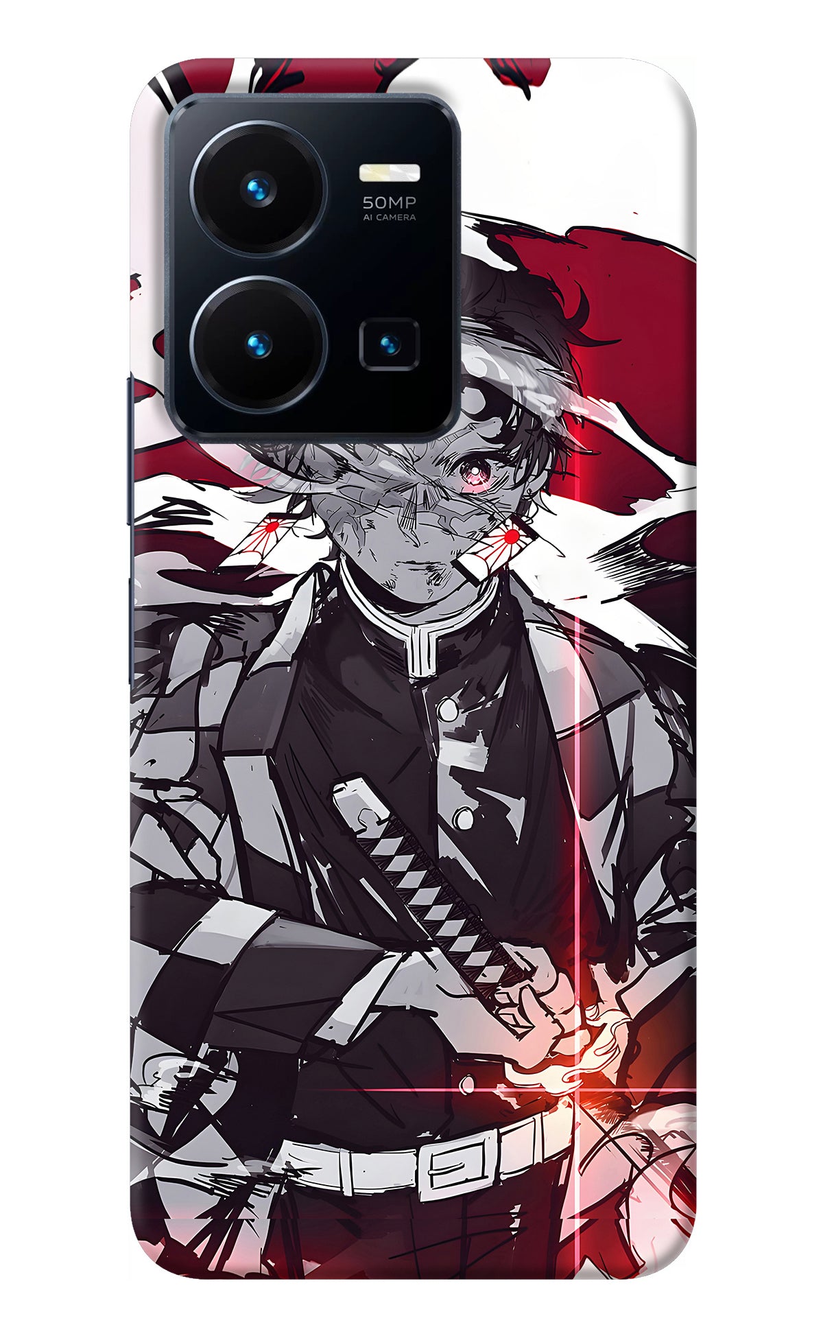 Demon Slayer Vivo Y35 Back Cover