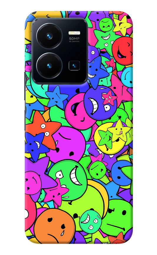 Fun Doodle Vivo Y35 Back Cover