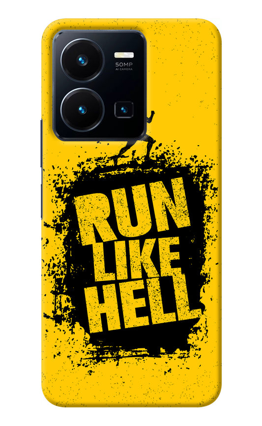 Run Like Hell Vivo Y35 Back Cover