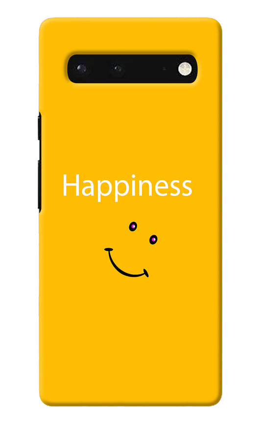 Happiness With Smiley Google Pixel 6 Back Cover