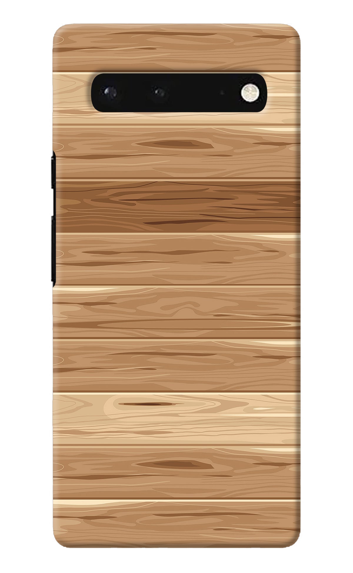 Wooden Vector Google Pixel 6 Back Cover