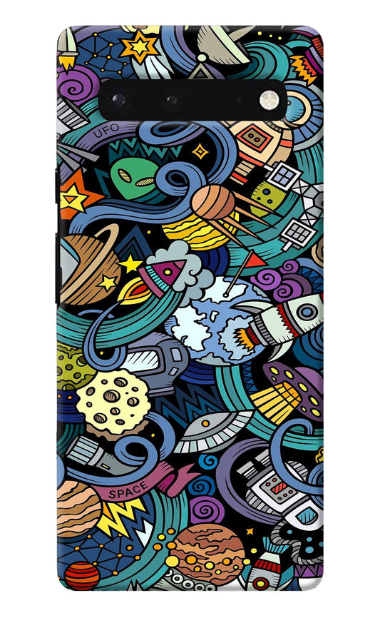 Space Abstract Google Pixel 6 Back Cover