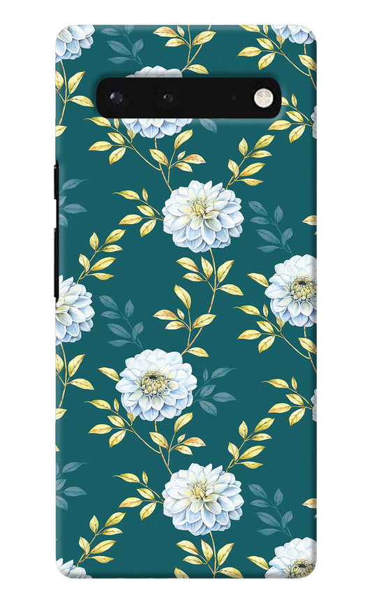 Flowers Google Pixel 6 Back Cover