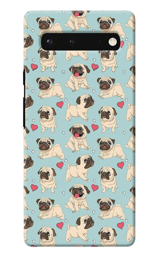 Pug Dog Google Pixel 6 Back Cover