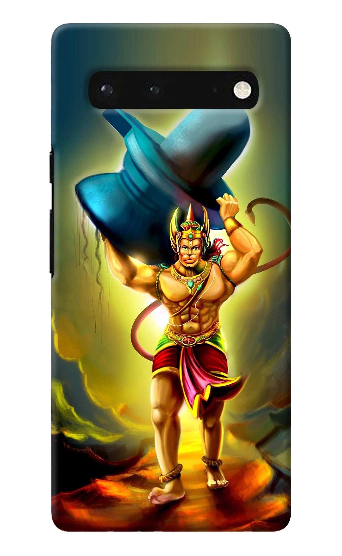 Lord Hanuman Google Pixel 6 Back Cover