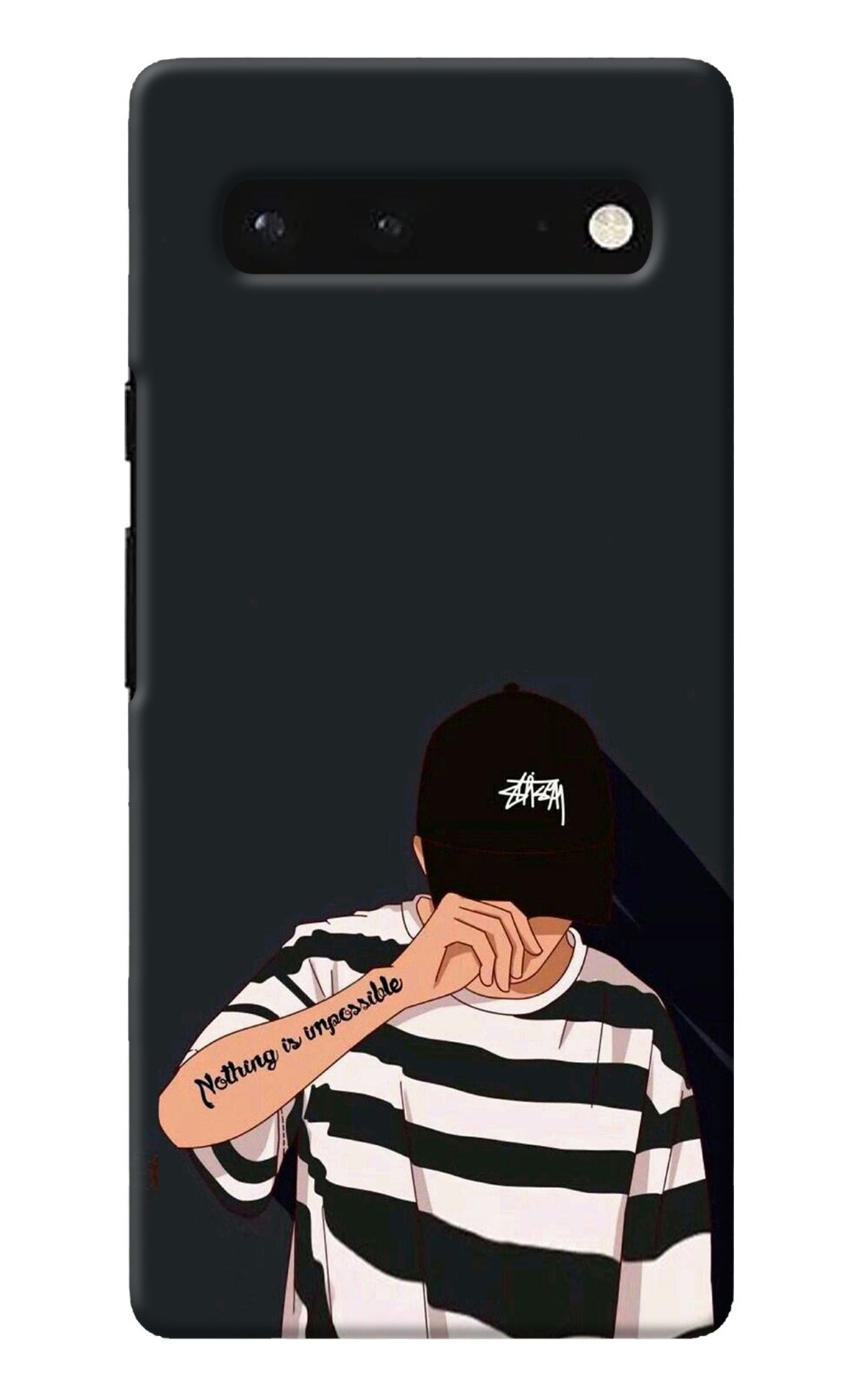 Aesthetic Boy Google Pixel 6 Back Cover