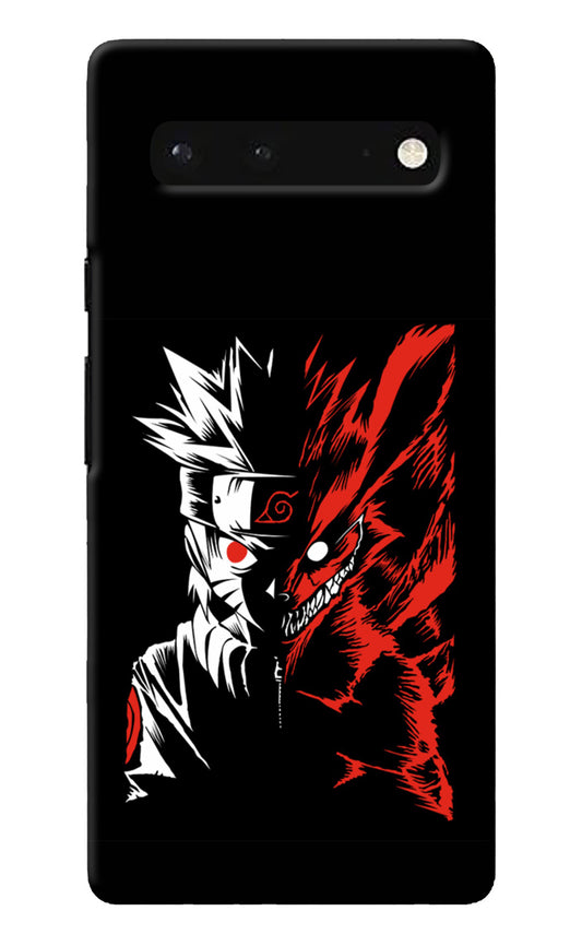 Naruto Two Face Google Pixel 6 Back Cover