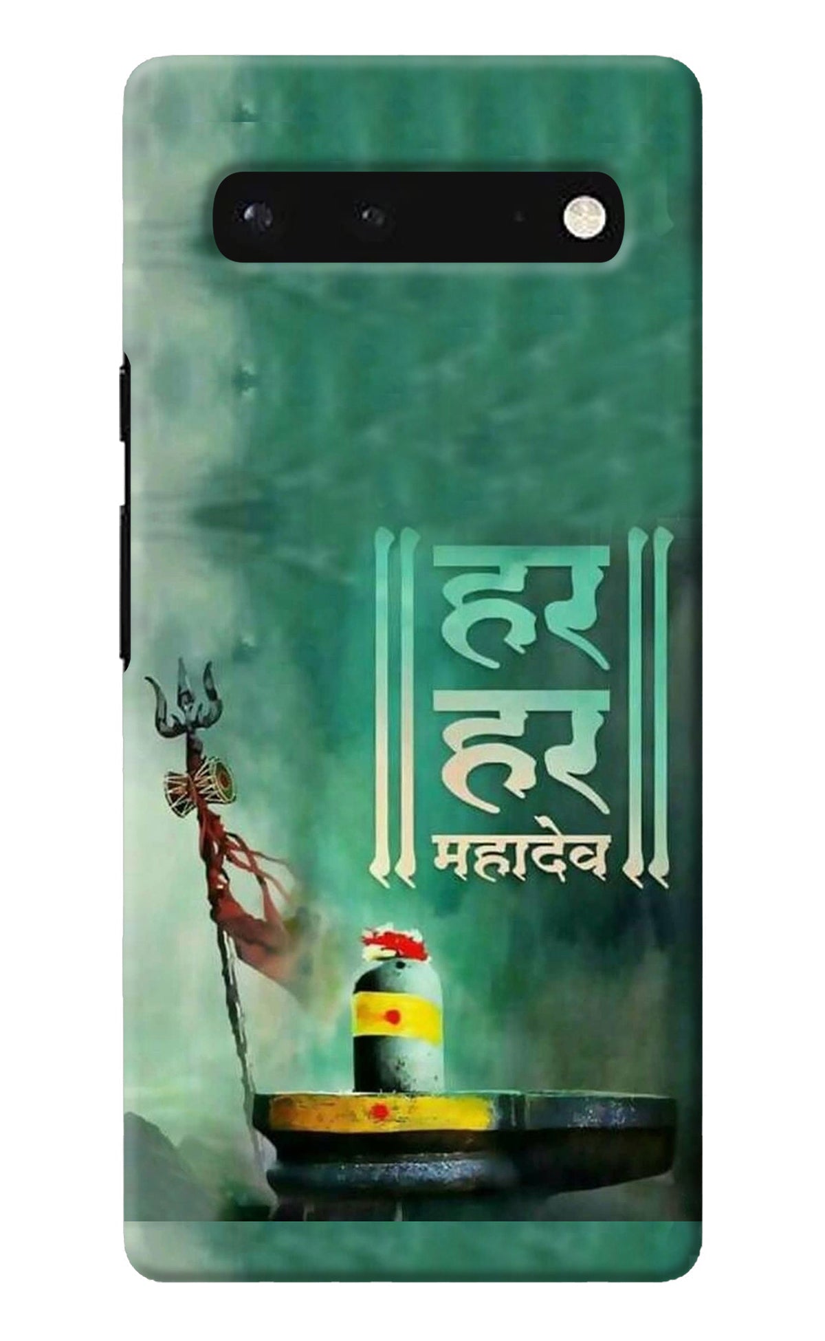 Har Har Mahadev Shivling Google Pixel 6 Back Cover