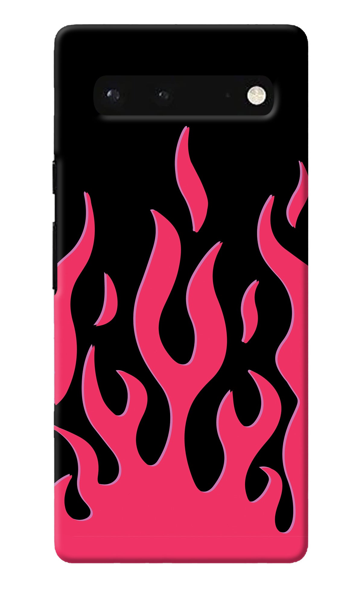 Fire Flames Google Pixel 6 Back Cover