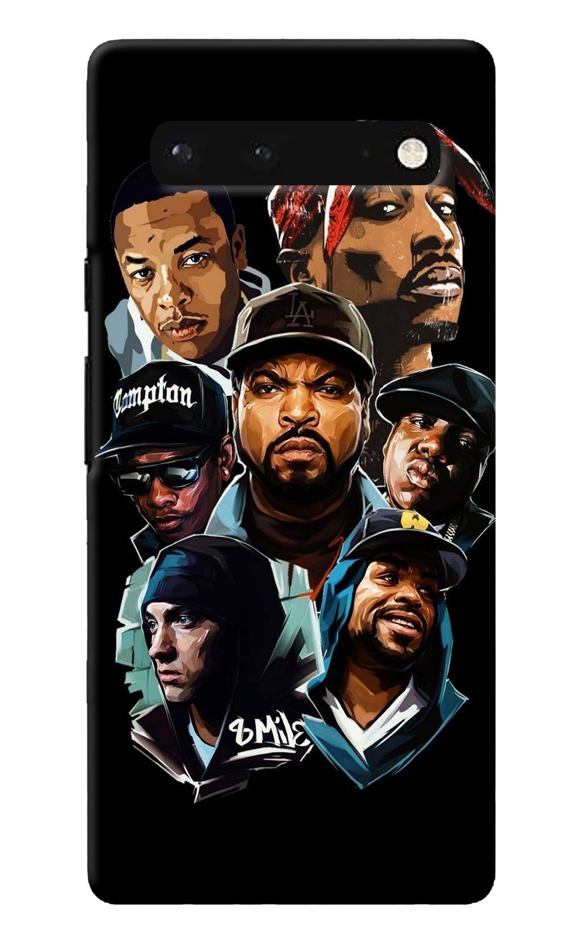 Rappers Google Pixel 6 Back Cover