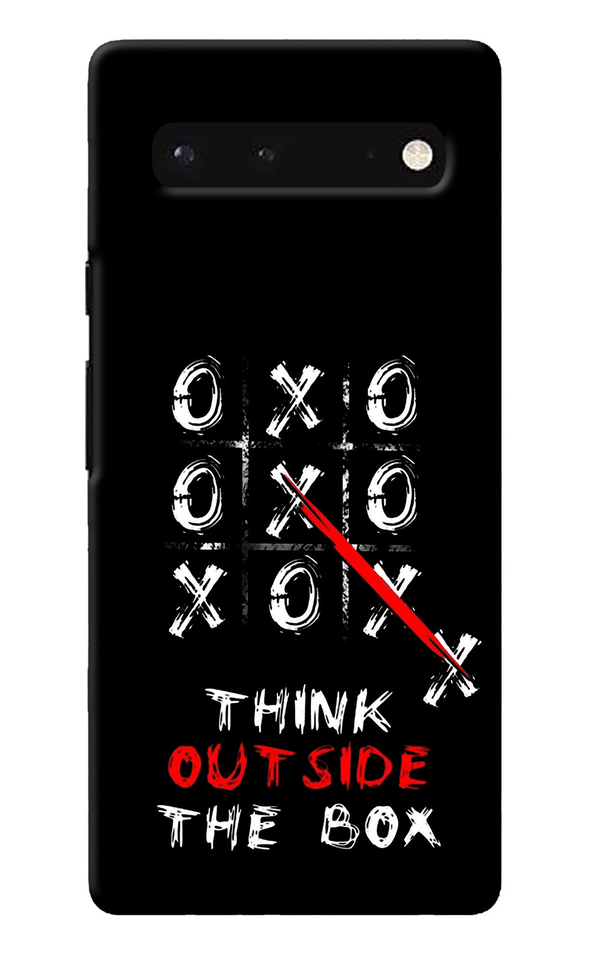 Think out of the BOX Google Pixel 6 Back Cover