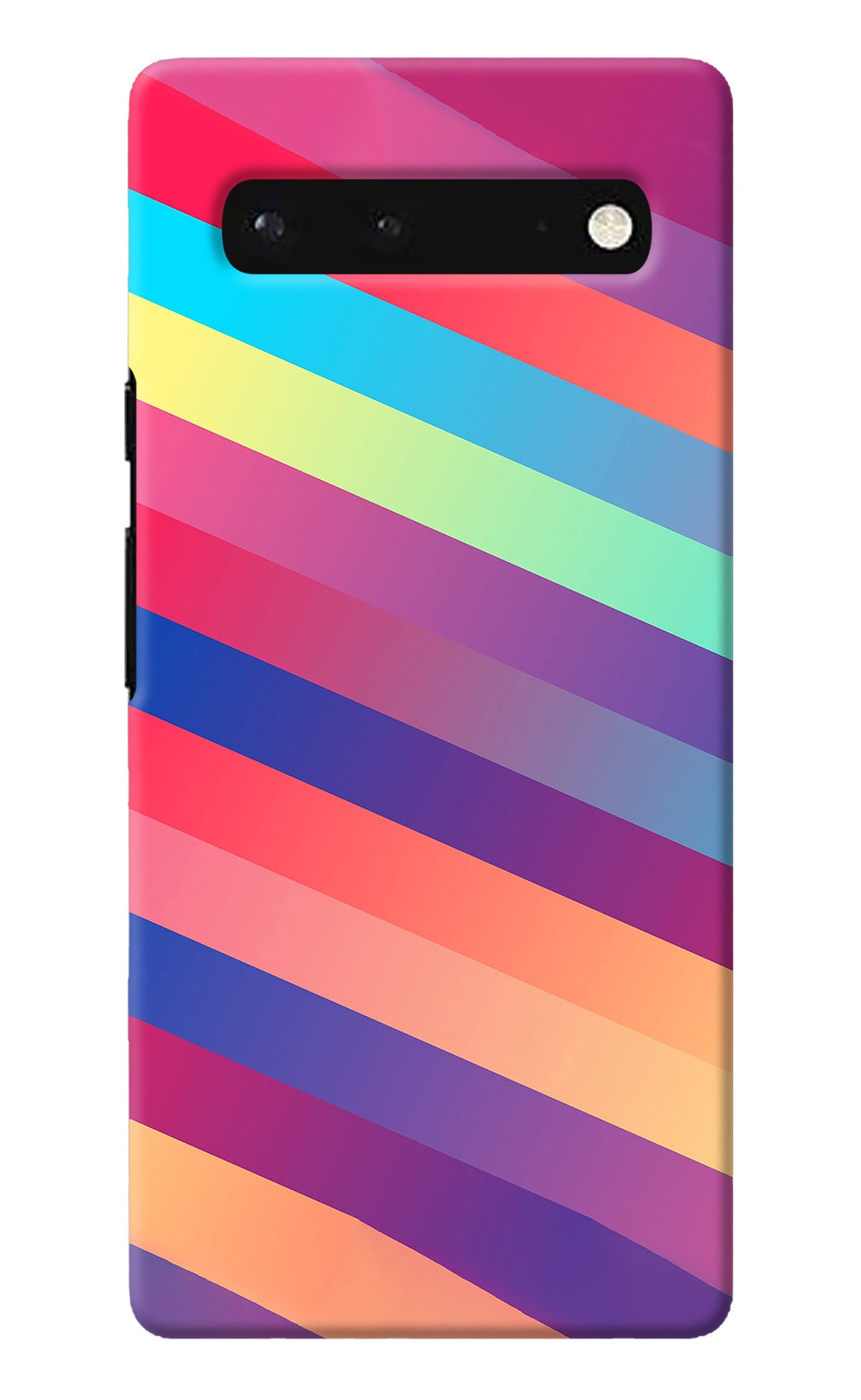 Stripes color Google Pixel 6 Back Cover