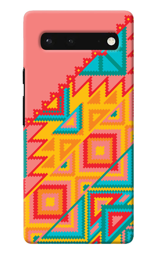 Aztec Tribal Google Pixel 6 Back Cover