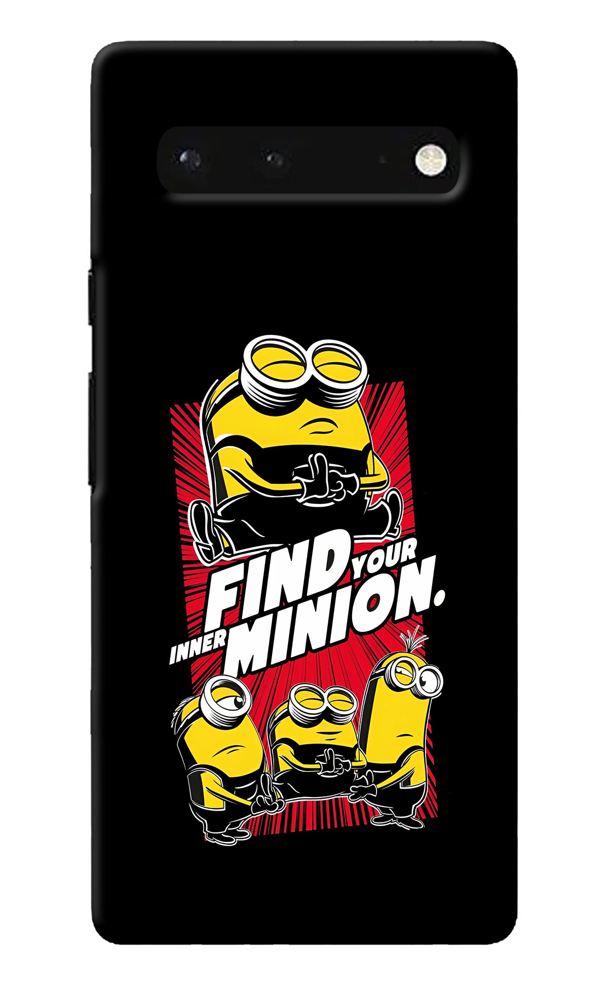 Find your inner Minion Google Pixel 6 Back Cover