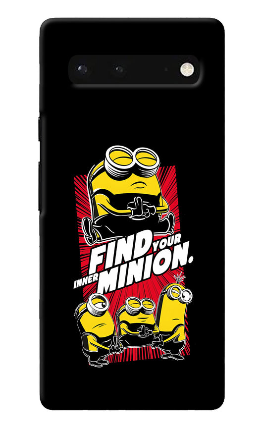 Find your inner Minion Google Pixel 6 Back Cover
