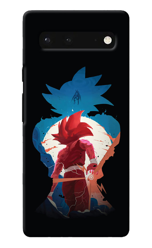 Goku Google Pixel 6 Back Cover