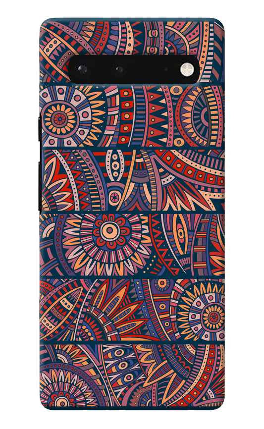 African Culture Design Google Pixel 6 Back Cover