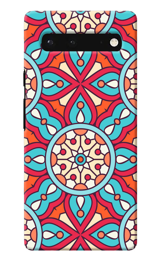 Mandala Geometric Google Pixel 6 Back Cover