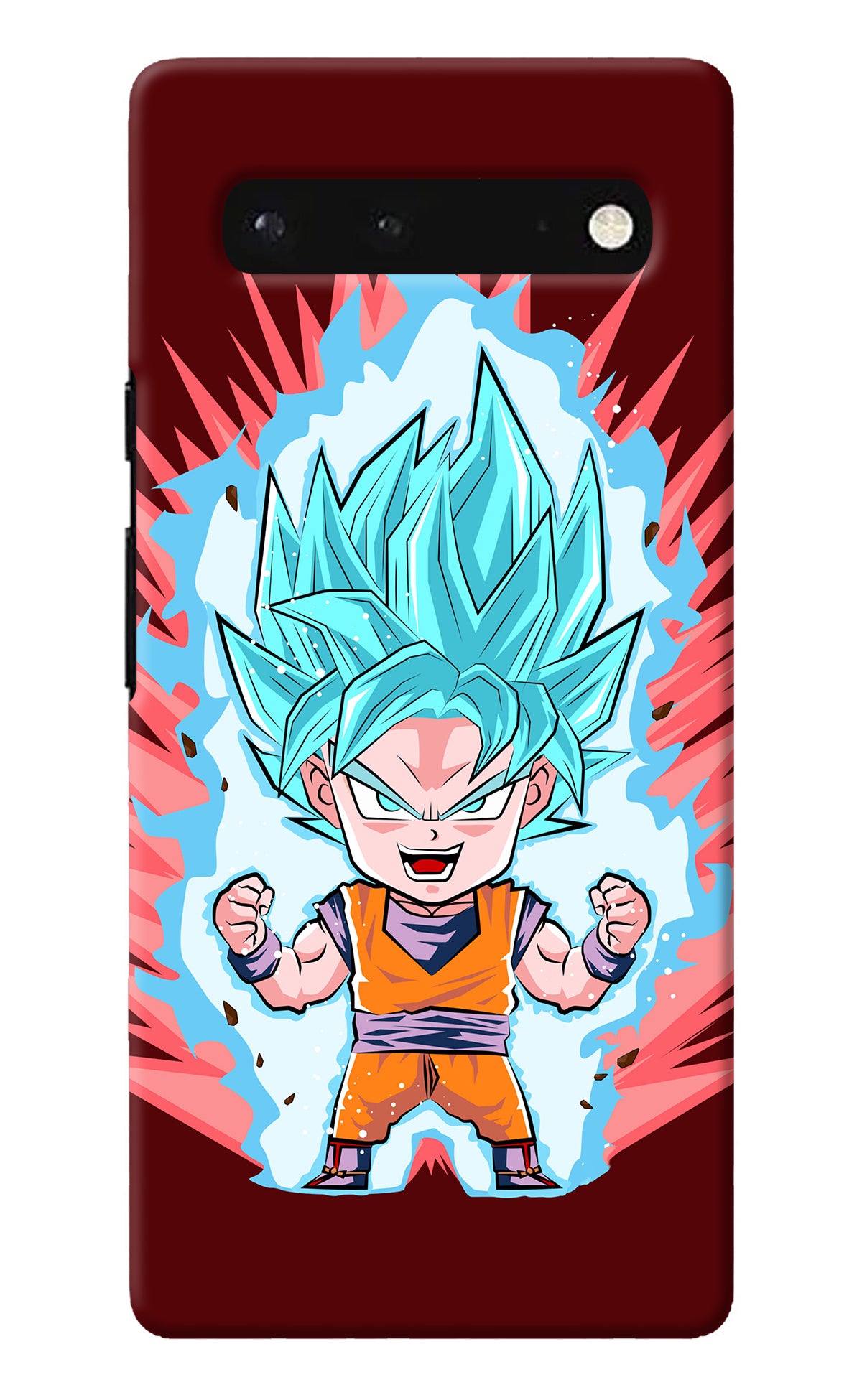 Goku Little Google Pixel 6 Back Cover