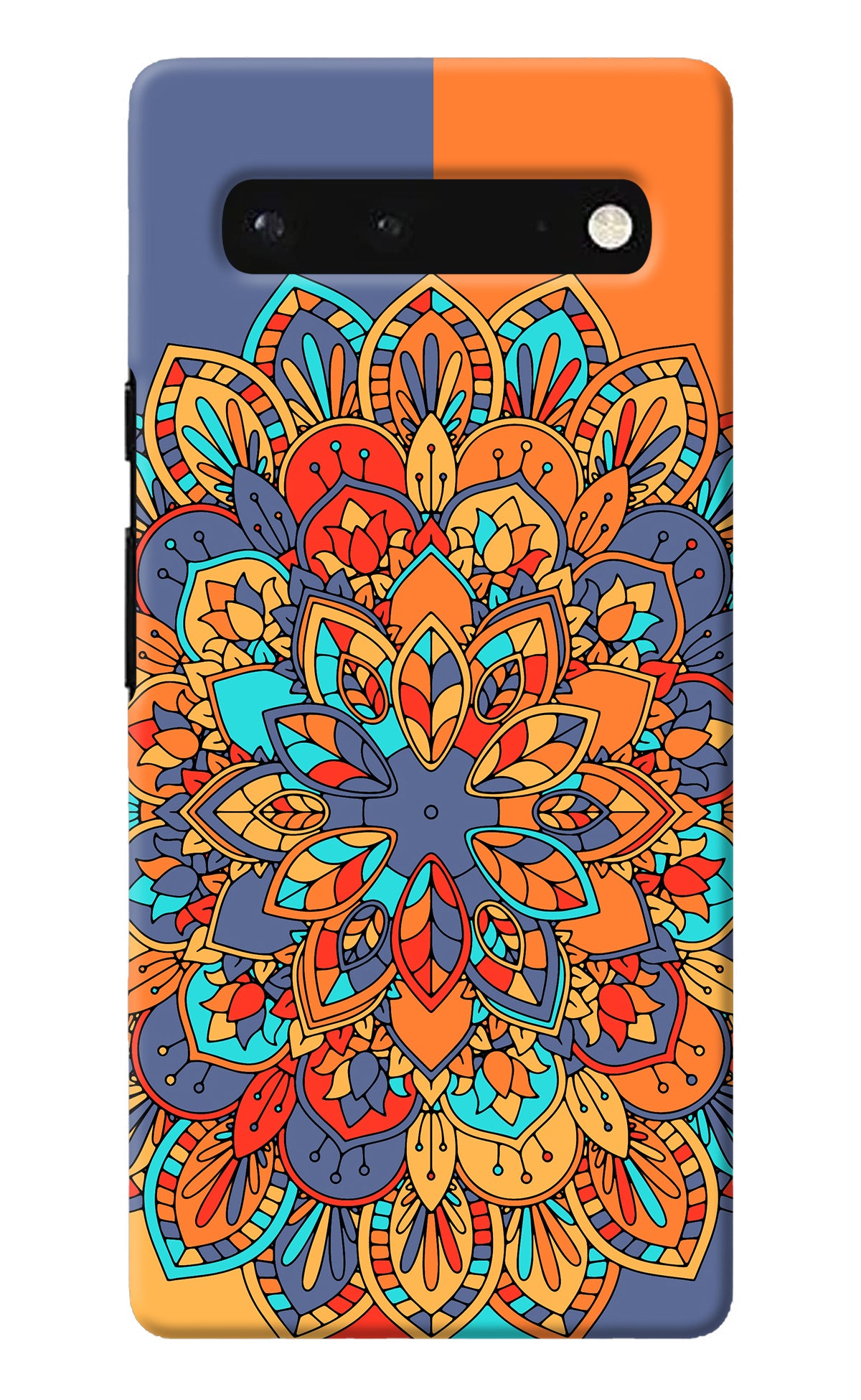 Color Mandala Google Pixel 6 Back Cover