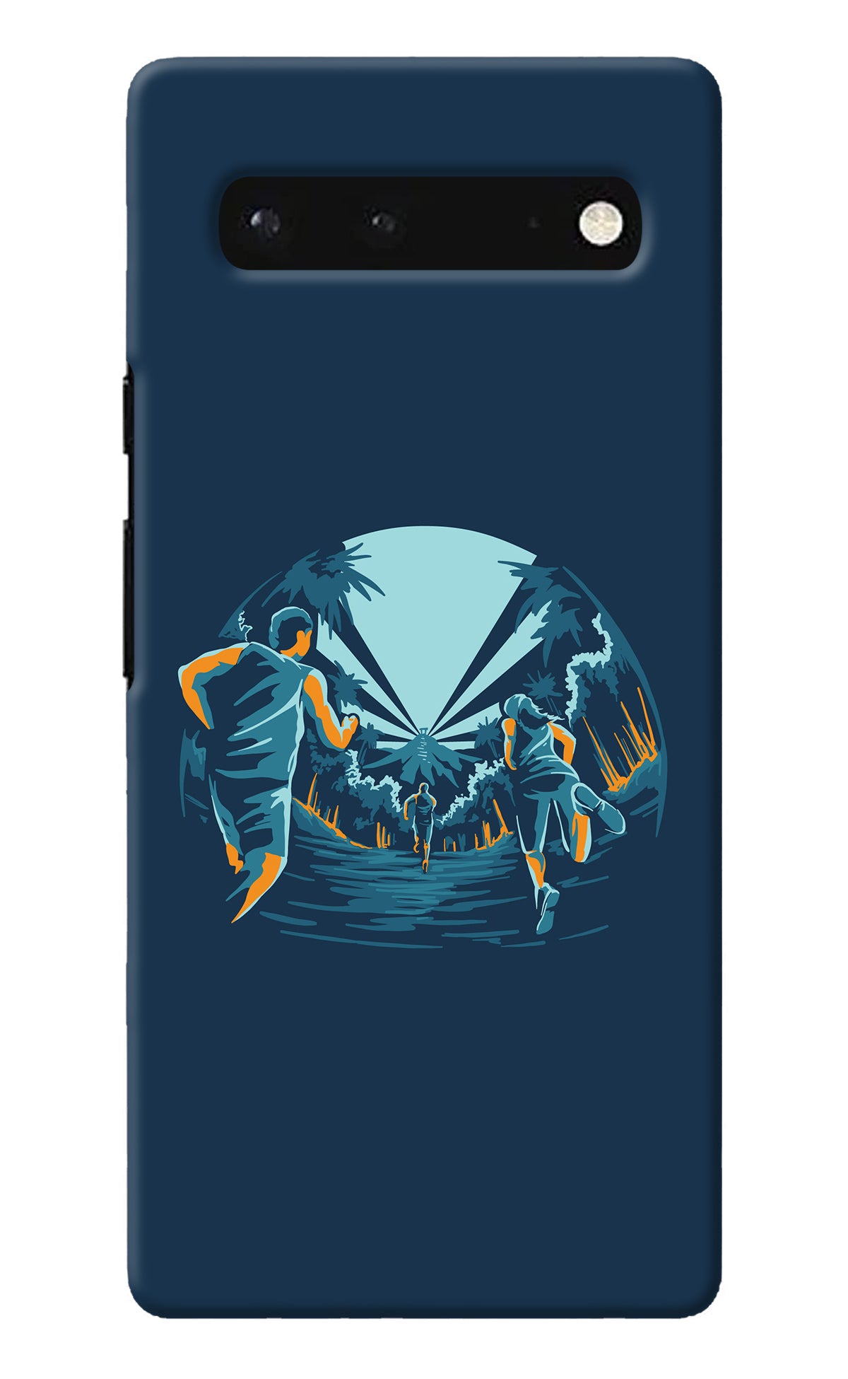 Team Run Google Pixel 6 Back Cover