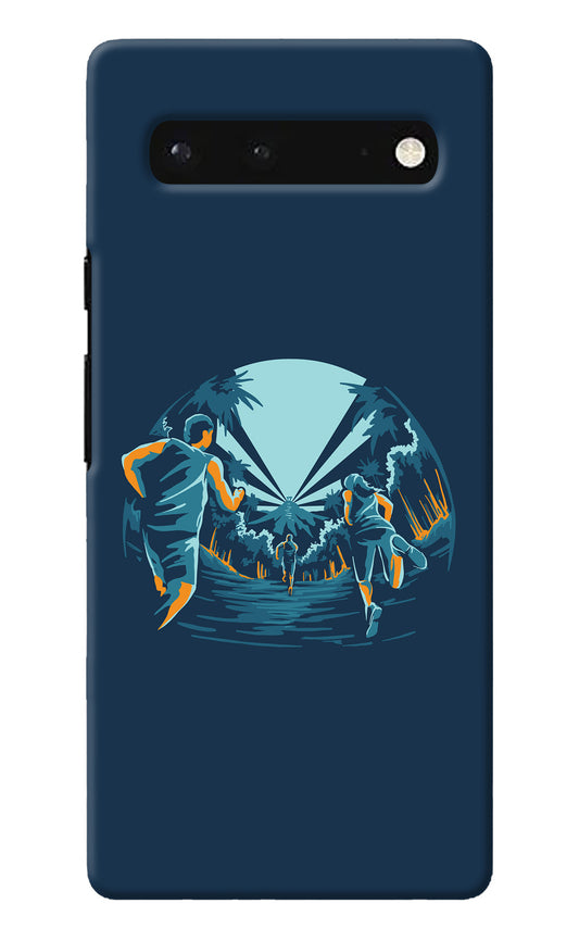 Team Run Google Pixel 6 Back Cover