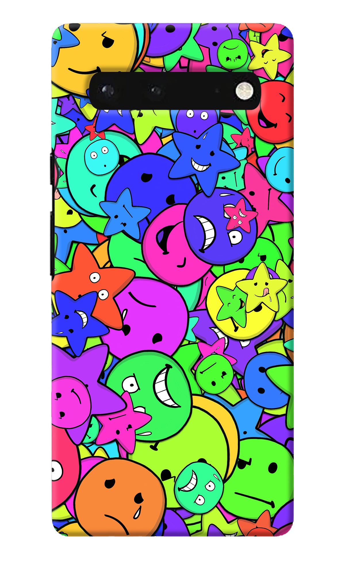 Fun Doodle Google Pixel 6 Back Cover