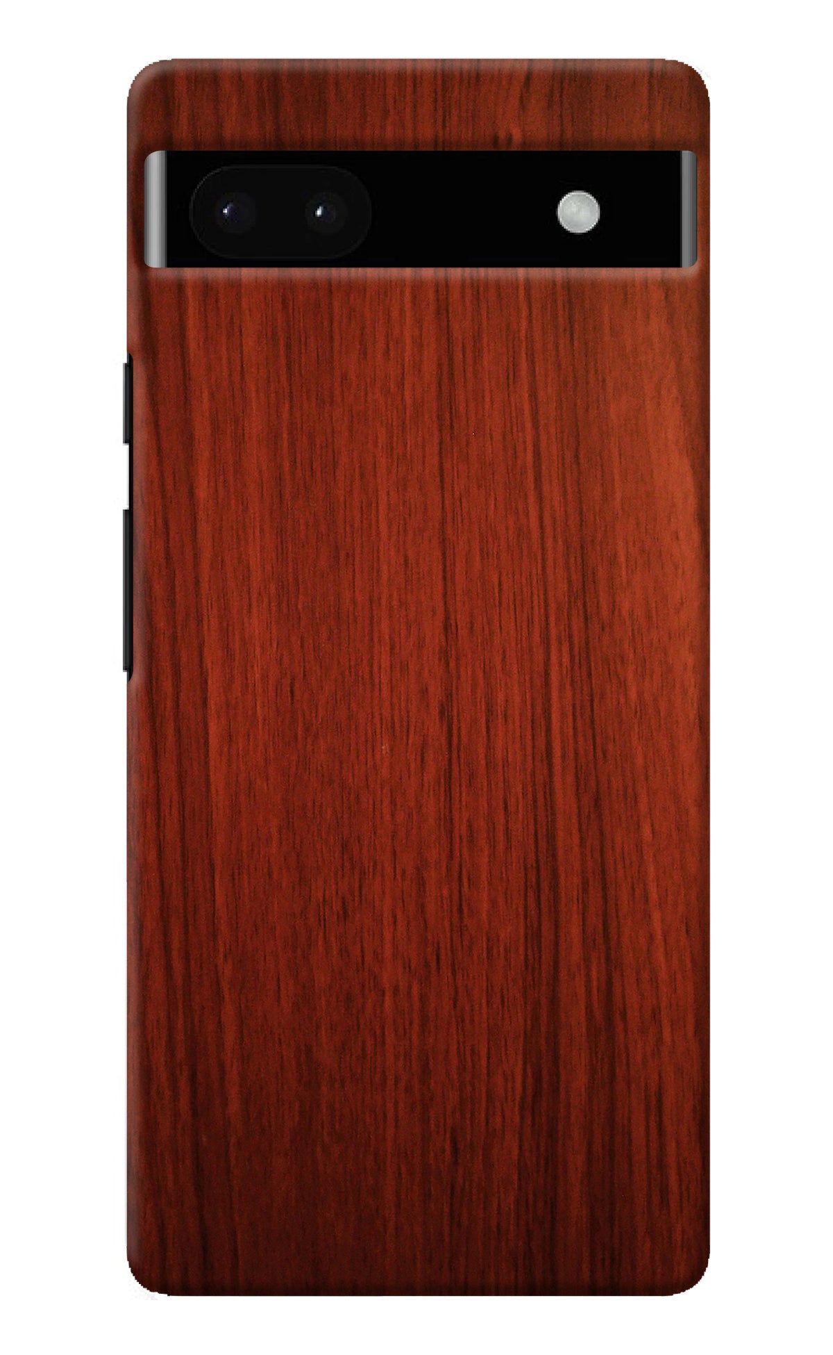 Wooden Plain Pattern Google Pixel 6A Back Cover