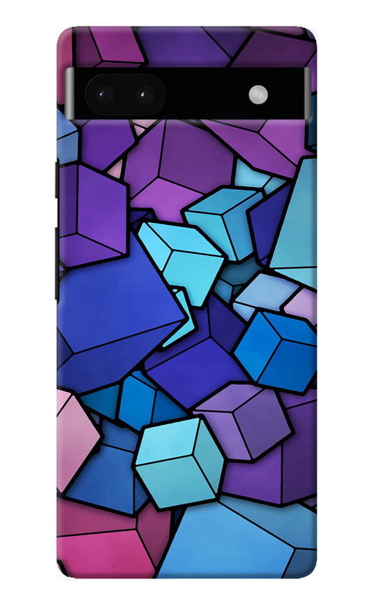 Cubic Abstract Google Pixel 6A Back Cover