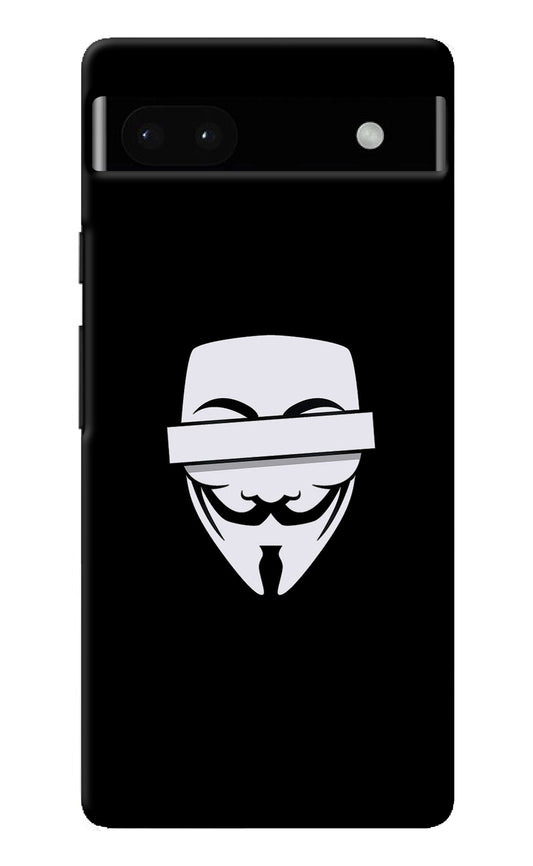 Anonymous Face Google Pixel 6A Back Cover