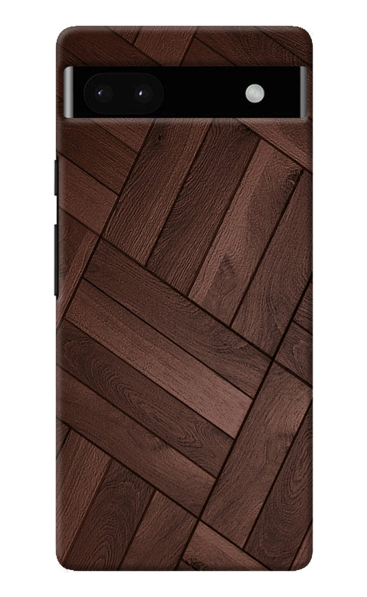Wooden Texture Design Google Pixel 6A Back Cover