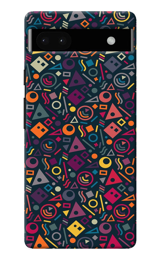 Geometric Abstract Google Pixel 6A Back Cover