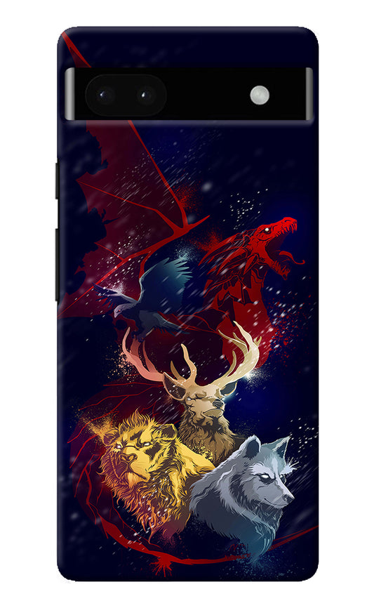 Game Of Thrones Google Pixel 6A Back Cover