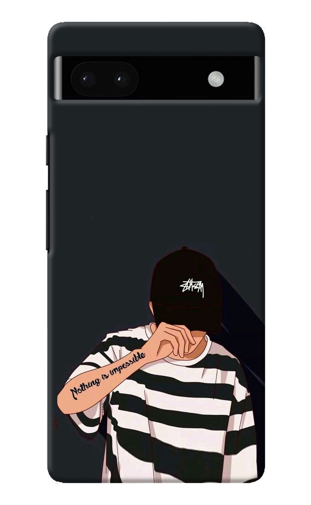 Aesthetic Boy Google Pixel 6A Back Cover