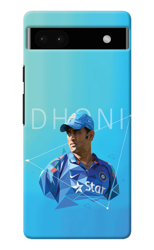 Dhoni Artwork Google Pixel 6A Back Cover